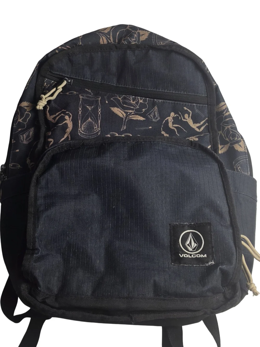 Volcom black beige